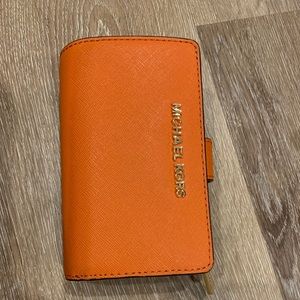 Michael Kors Orange Wallet